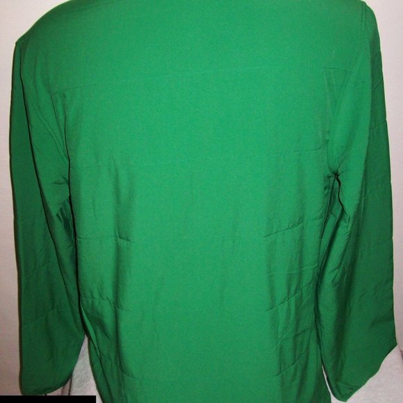 COPY - NORTH DAKOTA FIGHTING HAWKS Full Zip Casual Jacket with Sewn Logo GREEN - Picture 5 of 8